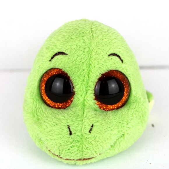 TY Beanie Boos SANDY the Turtle (Glitter Eyes) (Round Feet) Medium 9 inch 9" - Picture 2 of 5